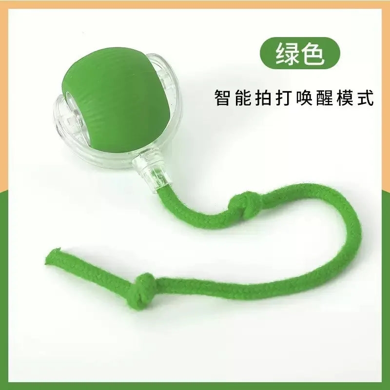 Smart Interactive Dog Toy Ball, Automatic Moving Rolling & Bouncing, Motion Activated E-TPU Dog Ball, Waterproof Chew Resistant