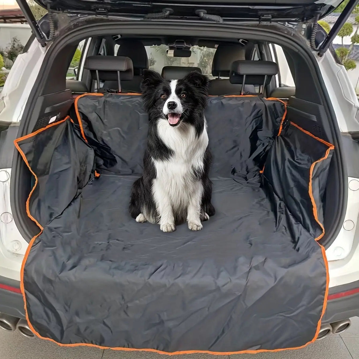 Homefish Pet Trunk Mat For Large And Medium Sized Dogs Car Tailgate Mat Anti Stain Pet Seat Cushion
