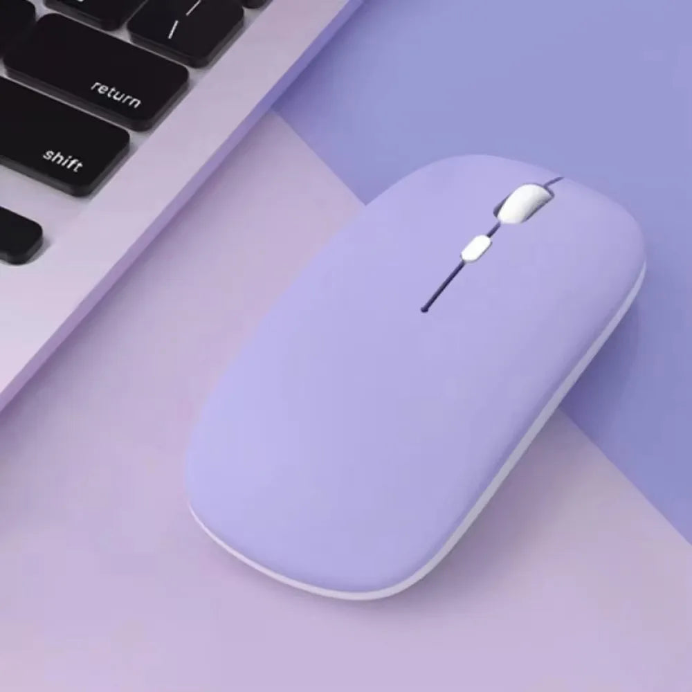Universal Bluetooth-compatible Mouse Wireless Mouse Silent Computer Mice Portable Working Gaming Mouse For Lenovo Laptop Tablet
