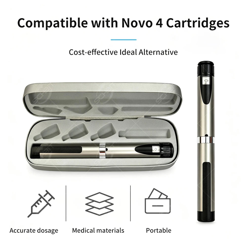 Insulin Injection Pen Compatible With Various Models Of Insulin From Novo4