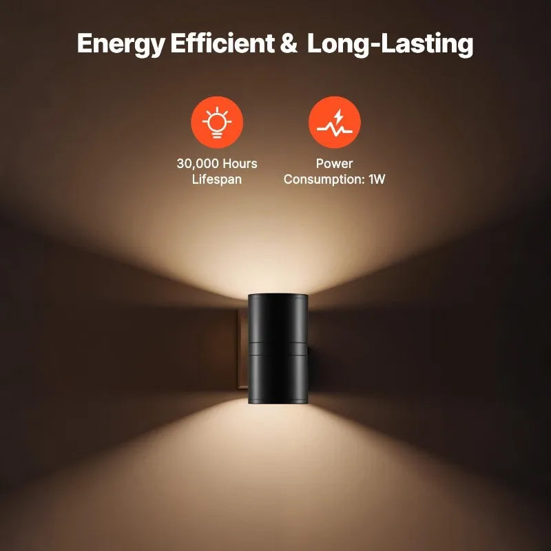 Dimmable LED Night Light Plug Into Wall Night Lamp with Light Sensor Auto on/Off From Dusk To Dawn for Bedroom Hallway Bathroom