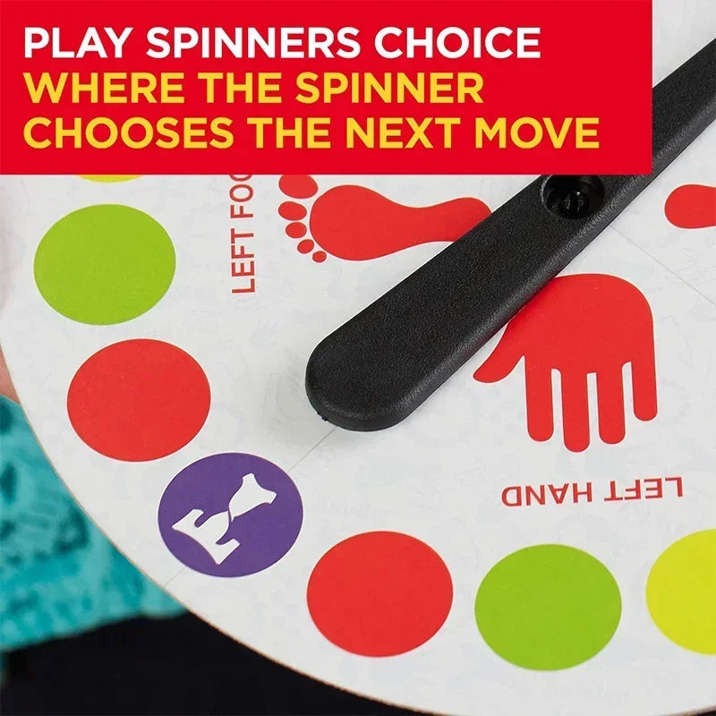 Family Party Multiplayer Game Twister Games Indoor Outdoor Toys Game Twisting The Body For Children Adult Sports Interactive Aid