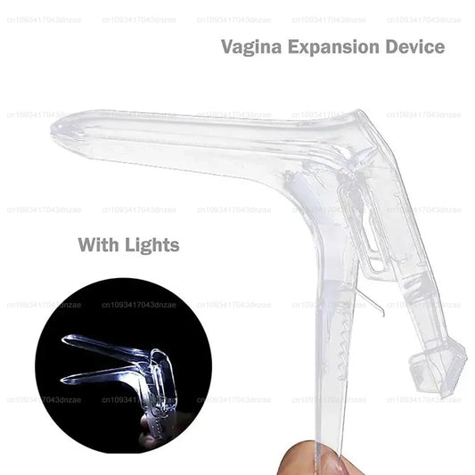 Female Vaginal Medical Plastic Urethral Dilator Vaginal Speculum Expander Gynecological Inflammation Self-Exam Feminine Hygiene