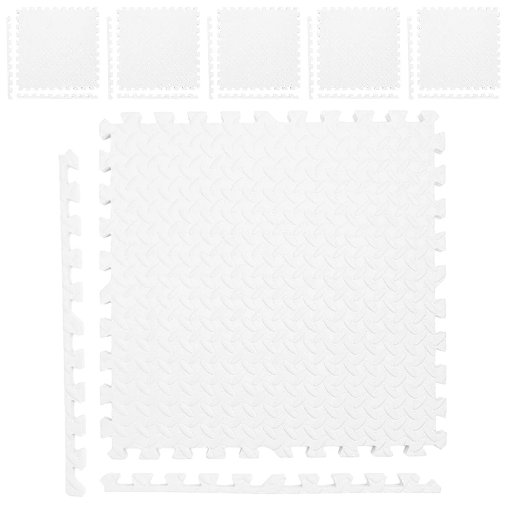 12 Pack Puzzle Exercise Floor Mat, EVA Foam Mats with Interlocking Floor Tiles Heavy Duty Puzzle Baby Kids Playmat