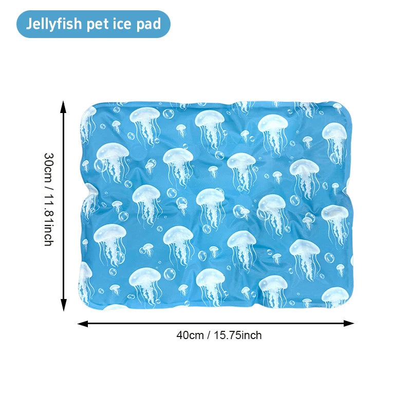 Pet Cooling Mat Air Conditioning Pet Mat Gel Pet Waterproof Leak-proof Sturdy Cat Kennel Outdoor Moisture-proof Pet Pad