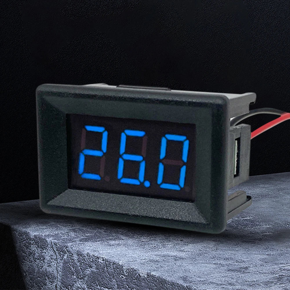 10/20PCS 0.36 Inch DC0-30V 3 Bits Digital LED Display Panel Voltage Meter LED Digital Voltmeter for Car Motor Vehicle Tools