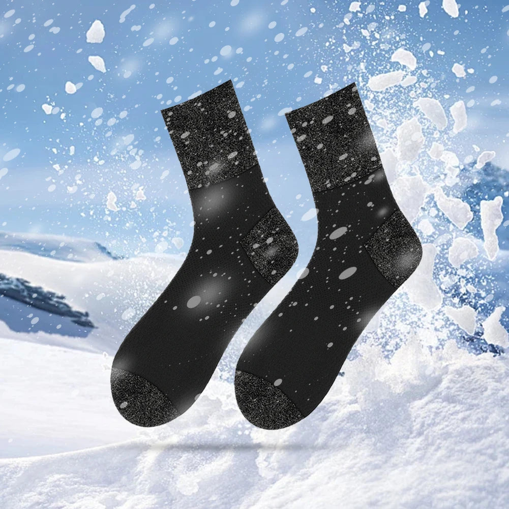 Winter Self-Heating Socks Breathable Thermal Heated Socks Foot Warmer Socks for Sports Camping Skiing Fishing