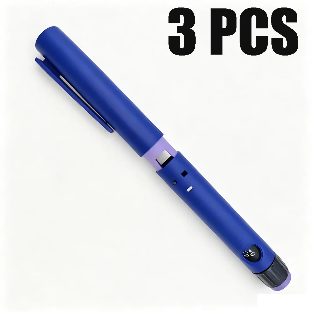 Rotary Push Disposable Sterile Insulin Injection Pens Adjustable Growth Hormone Dosage 60U Magic Beauty Injection Pen