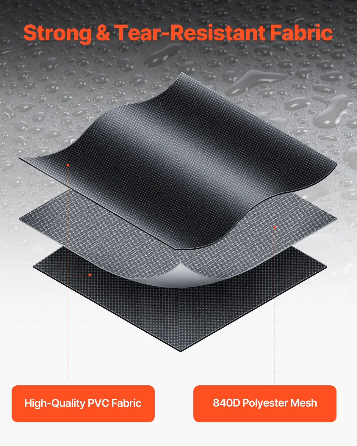 SucceBuy Car Rooftop Cargo Carrier Bag 15/21Cubic Feet Roof Cargo Carrier 840D PVC Waterproof Car Roof Luggage Bag All Vehicle