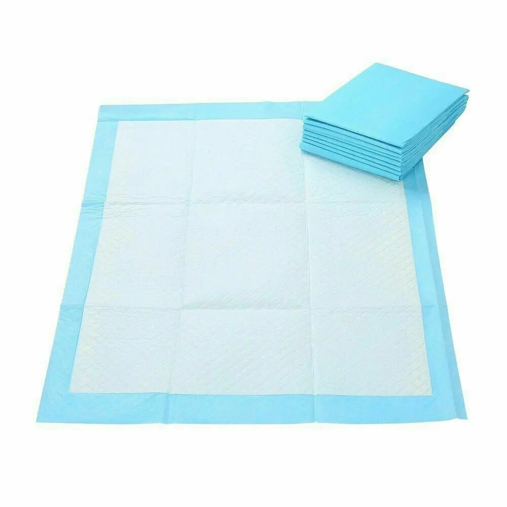 Pet Toilet Training Pads 50/100/200/400X Puppy Dog Cat Indoor 60x60cm Super Absorben