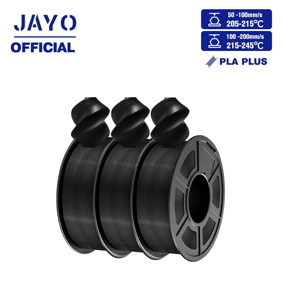 JAYO 3D Filamen 1.75mm PLA/ PETG / High Speed Matte PETG/ PLA+ 3D Printer Filament for FDM 3D Printers 3Rolls/set
