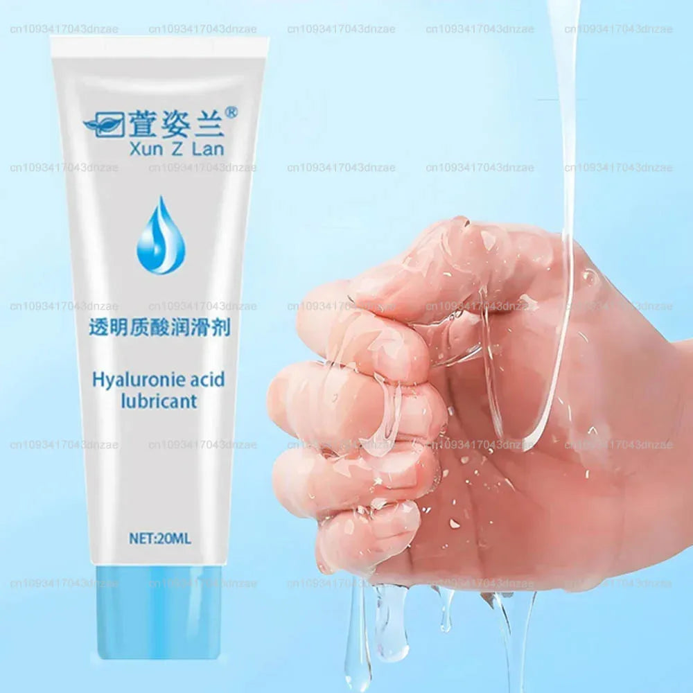 Lubricant Anal Analgesic Water Based Lube Pain Relief 20ML for Sex Anal Sex Strong Drawing Lubrication Increase Sexual Desire