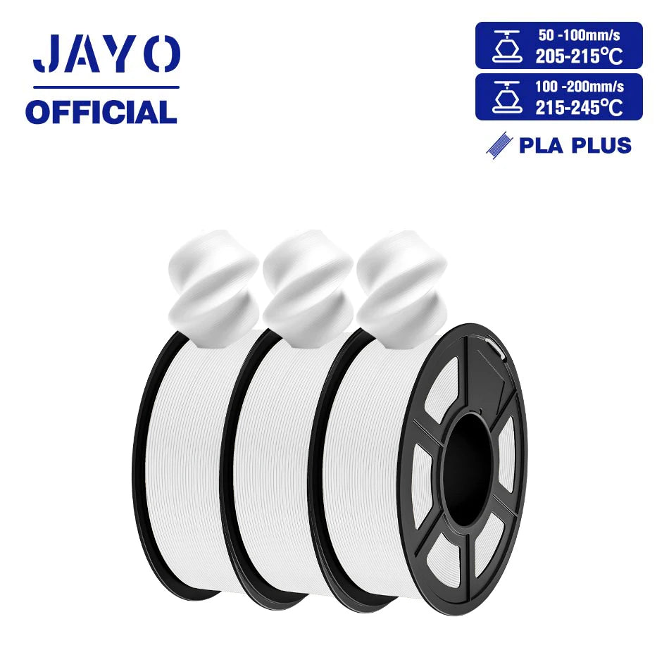 JAYO 3D Filamen 1.75mm PLA/ PETG / High Speed Matte PETG/ PLA+ 3D Printer Filament for FDM 3D Printers 3Rolls/set