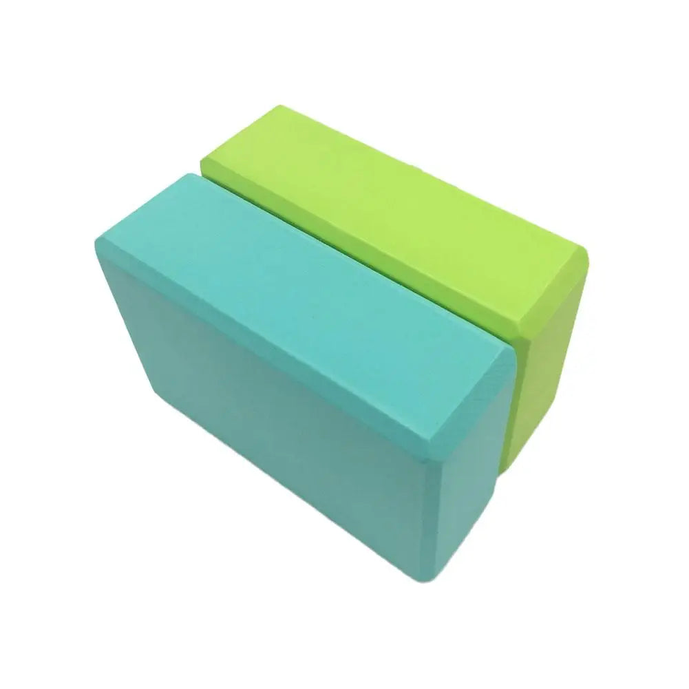 2Pcs High Density Yoga Blocks EVA Foam Brick For Beginner Dance Stretching Exercise Fitness Pilates Stretching Equipment