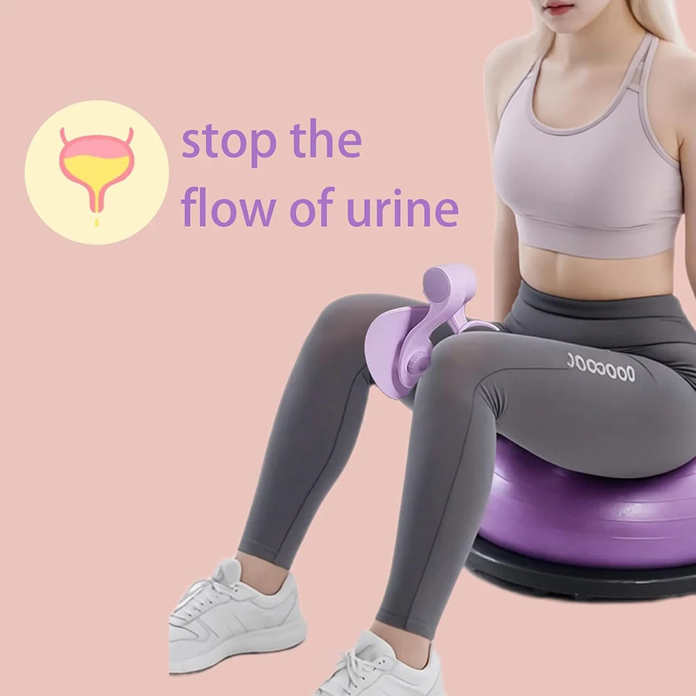 Pelvic Floor Muscle Trainer with Counter Kegel Exerciser Hip and Inner Thigh Exercise Equipment for Hip/Butt/Arm/Leg