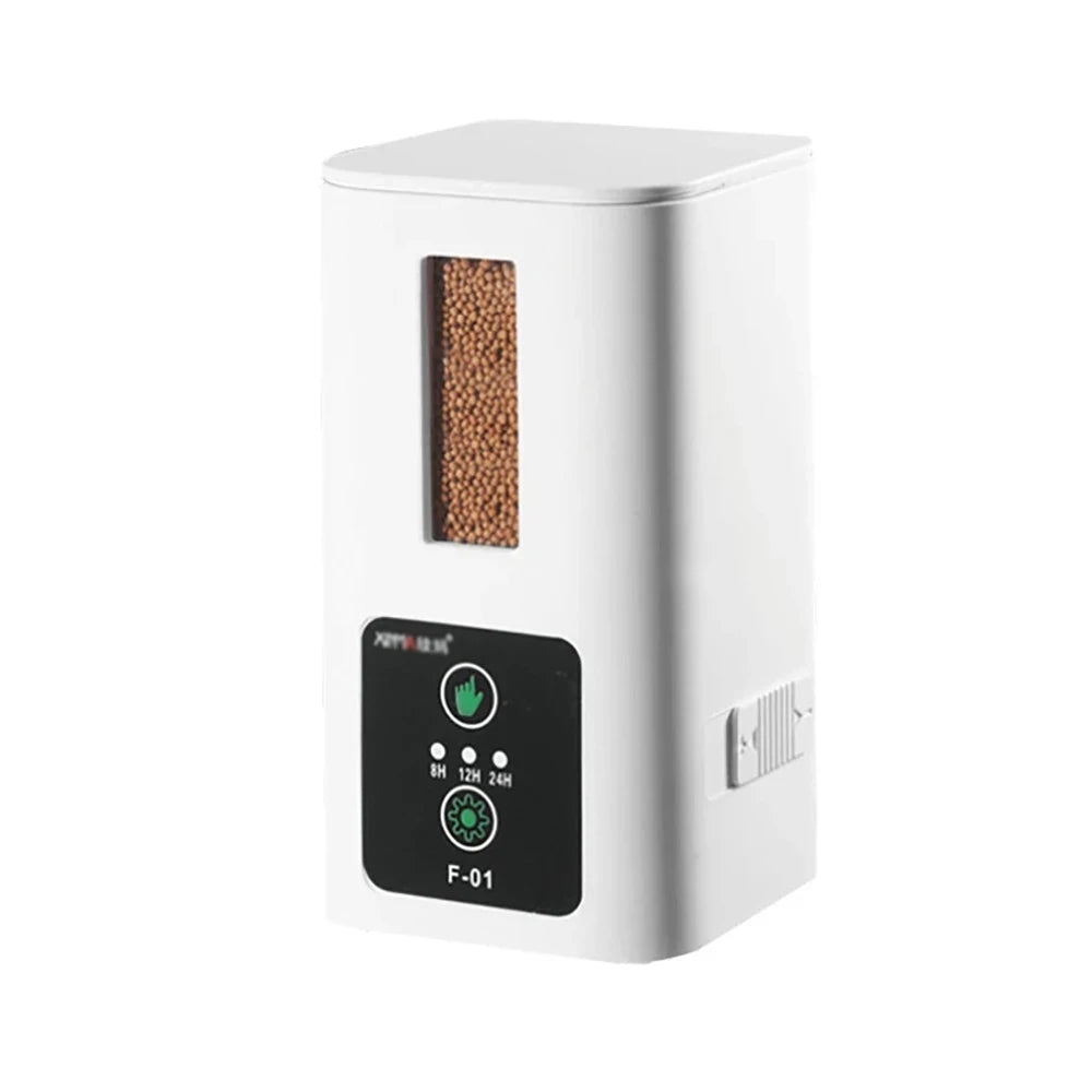 Automatic Fish Feeder Intelligent Timing Aquarium Large Capacity Food Dispenser