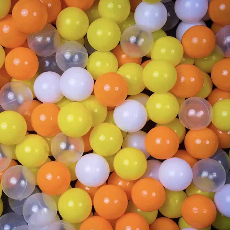 50pcs Colorful Love Star Plastic Ocean Ball Pits Eco-Friendly Funny Baby Kid Swim Pit Play Toy Water Pool Ocean Wave Balls Gifts