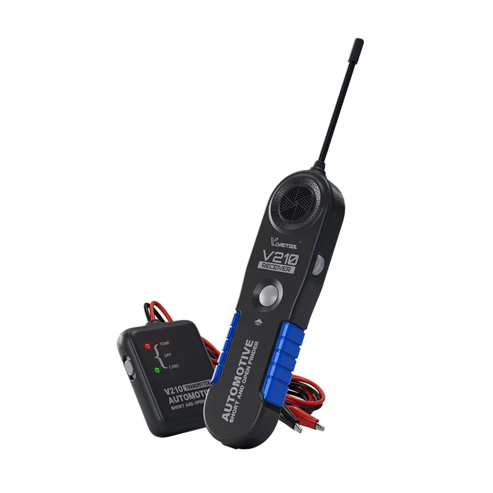 VDIAGTOOL V210 Automotive Circuit Tester Car Electrical Tester Open & Short Finder Wire Breaker Finder Fault Probe Cable Tracker
