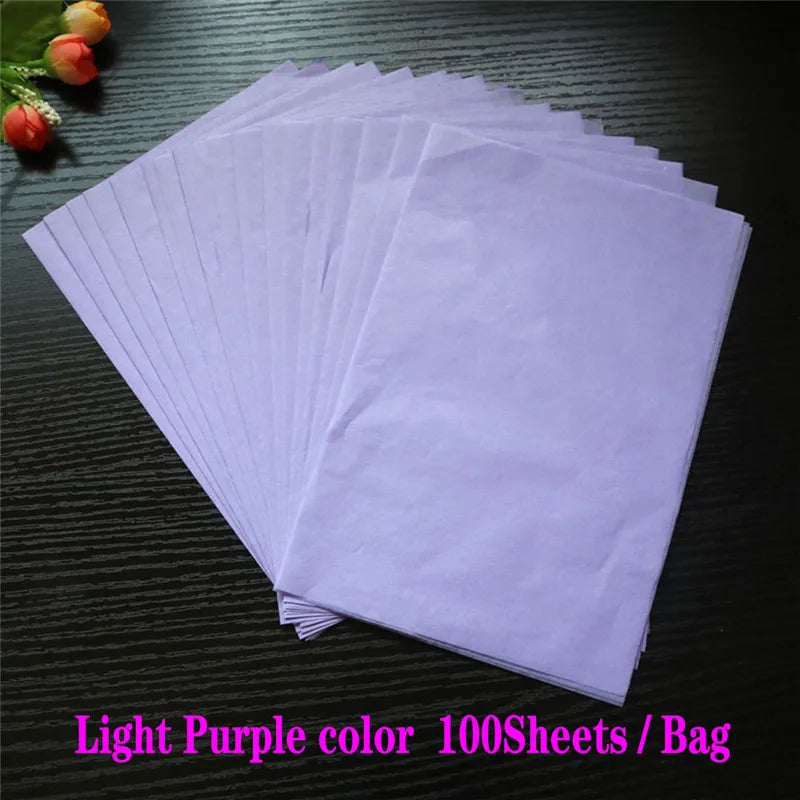 100 Sheets/bag 21X14cm Colorful Tissue A5 Wine Wrapping Papers DIY Folding Craft Paper Party Wedding Home Decor Packing 2030