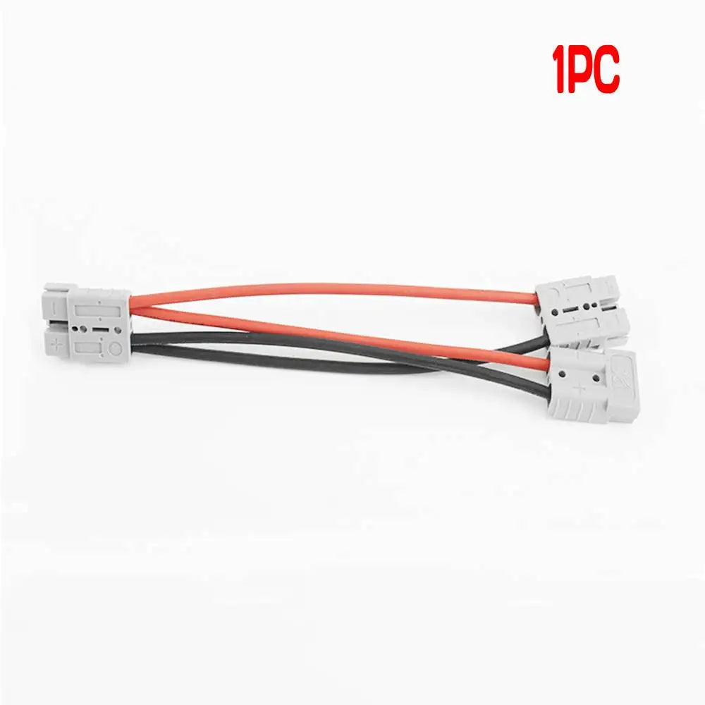 1/2pcs 50 Amp Genuine Anderson Plug Connector Double Y Adaptor 6mm Automotive Cable New