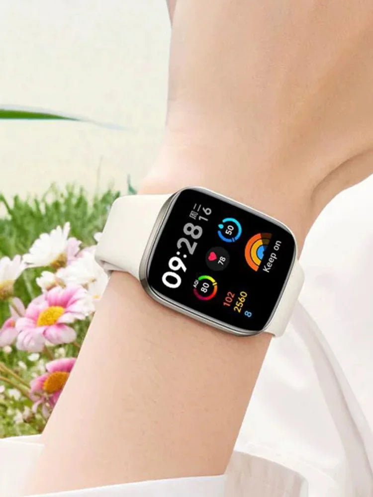 WatchBand Strap For Redmi Watch 3 Original SmartWatch Band Silicone WristBand Bracelet For Xiaomi Redmi3 Accessories Belt Correa