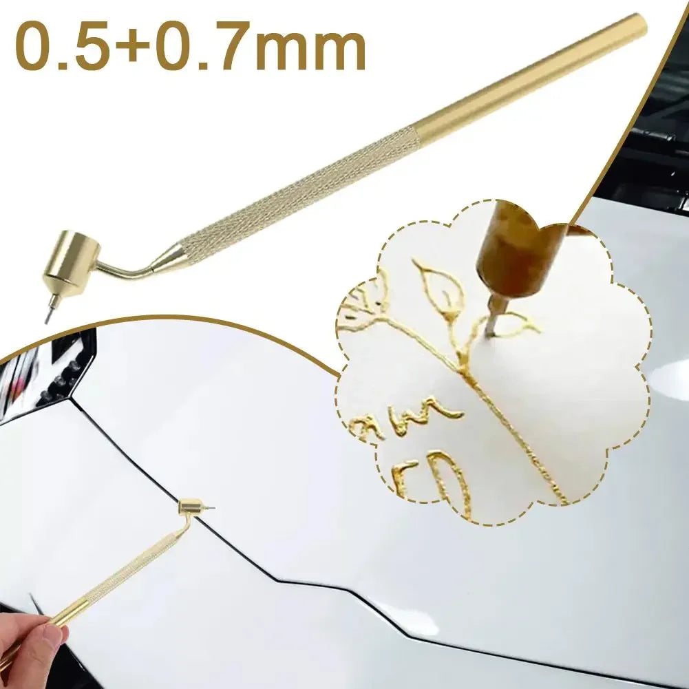 0.5mm auto Paint Scratch Repair Pen Slash Line Detail Fine Line Liquid Writer Precision Adjudicator Car Scratch Repair Paint pen