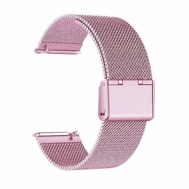 22mm 20mm Stainless Steel Band For Amazfit GTR 47mm 42mm Pace Stratos 2 3 Bip 3 5 6 Bracelet Strap For Amazfit GTR4 3 2/Active 2