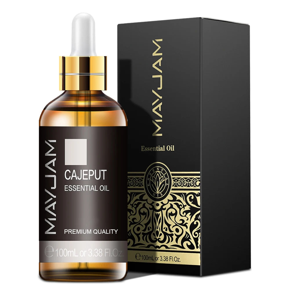 100ml with Dropper Myrrh Camphor Fennel Juniper Pure Natural Aromatherapy Essential Oil Refreshing Up Brain