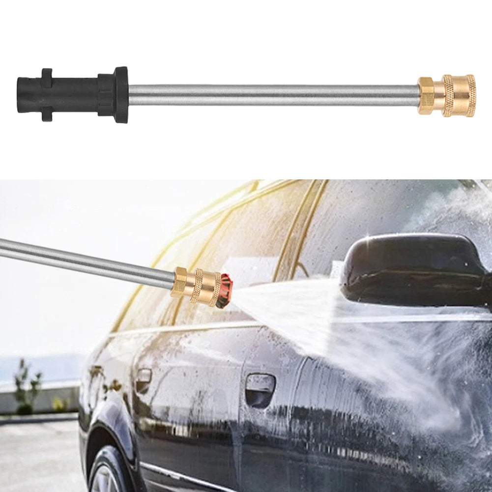 17/41CM Extension Wand for High Pressure Wash Gun 1/4 Quick Connector Car Pressure Washer Gun Spray Extension Lance for Karcher