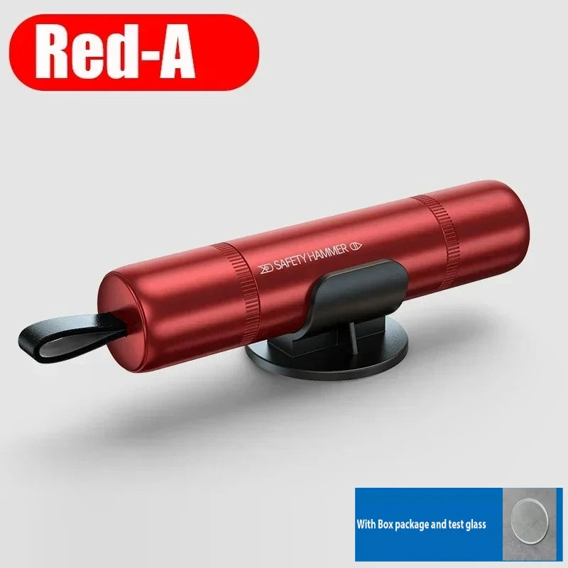 Window Breaker Seatbelt Cutter Car Gadgets Vehicle Escape Tool Safe Hammer Glass Breaker Life-Saving Emergency Artifact One Seco