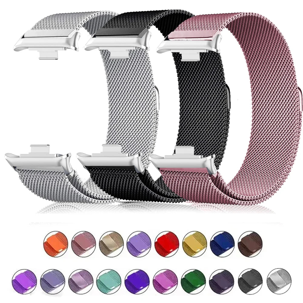 Milanese Loop Band for Redmi Watch 6 5 4 Smartwatch Bracelet Xiaomi Mi Band 8 9Pro Wristband Replacement Metal Strap Accessories