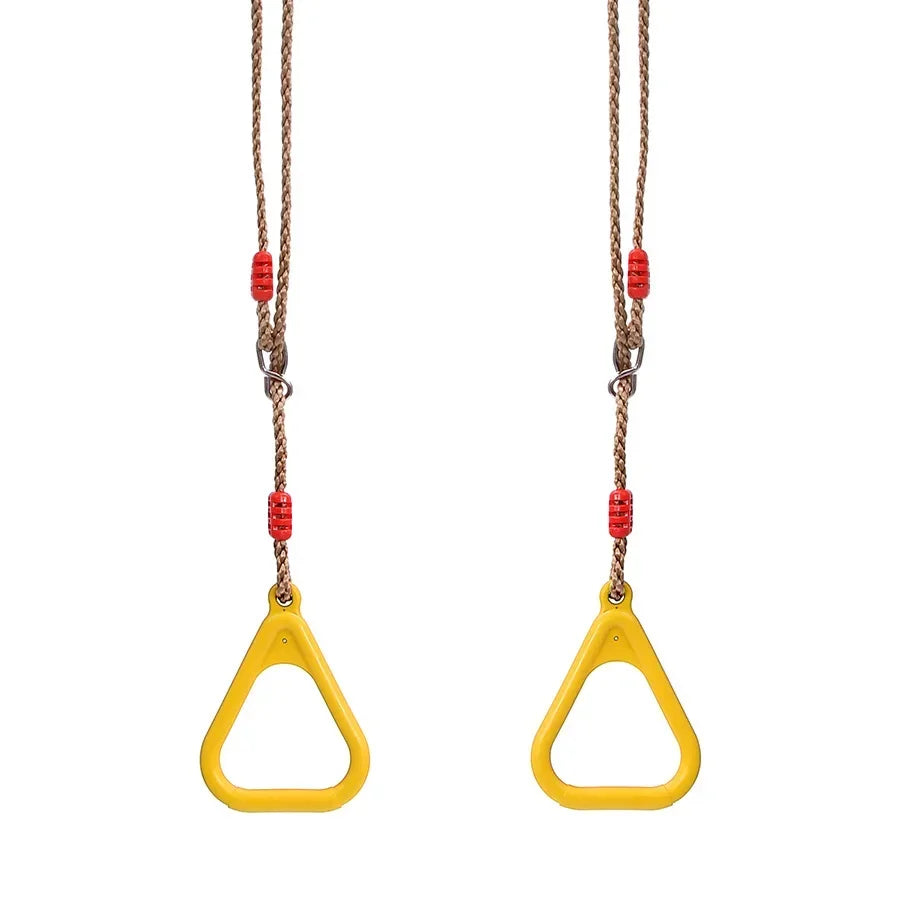 Kids Active Gym Toys Rings Swing Set Flying Gym Pull Up Function Outdoor Indoor Playground Swing for Kids’ Fitness & Sports Fun