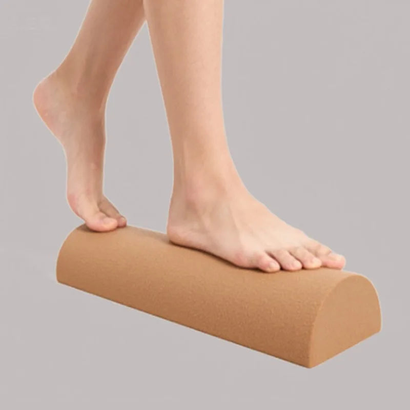 Cork Balance Board Foot Balance Cork Roller Premium Cork Wobble Board for Foot and Ankle Strengthening Yoga Balance Trainer Kit