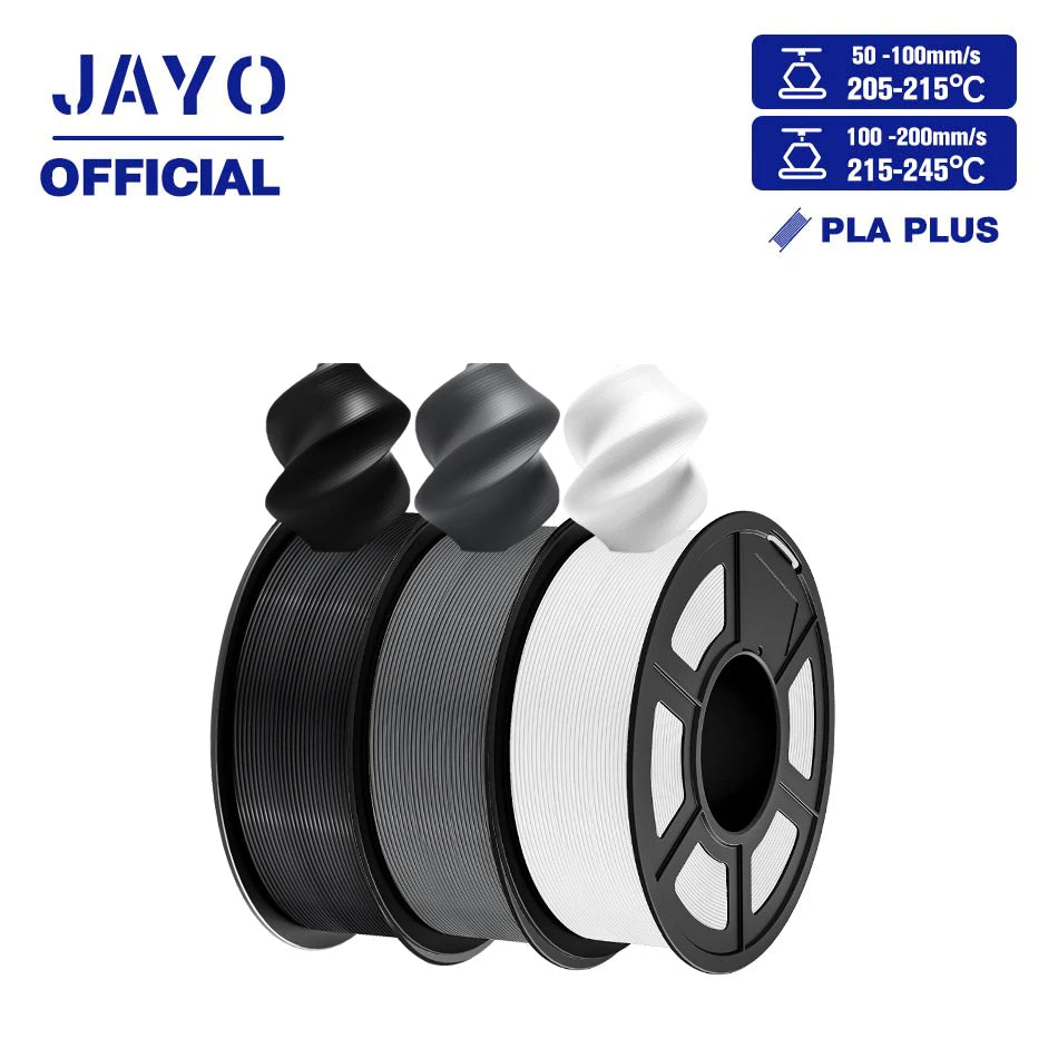 JAYO 3D Filamen 1.75mm PLA/ PETG / High Speed Matte PETG/ PLA+ 3D Printer Filament for FDM 3D Printers 3Rolls/set