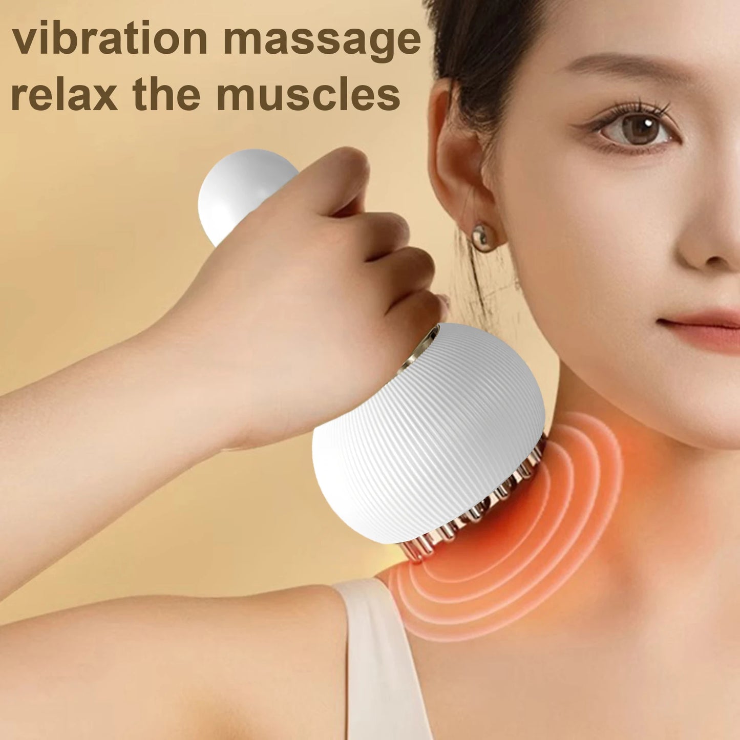 Lymphatic Drainage Massager Cellulite Massage Tool Body Engraving Machine for Back Neck Shoulder Leg Gift for Women