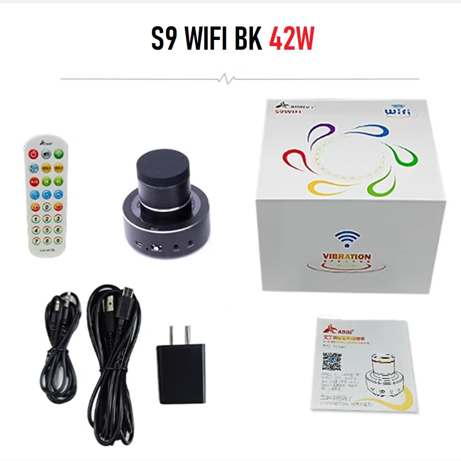 26W Wifi Vibro Portable Bluetooth Speaker Wireless Soundbar Subwoofer Speaker Bluetooth Neighbor Column Adin Vibration Speakers