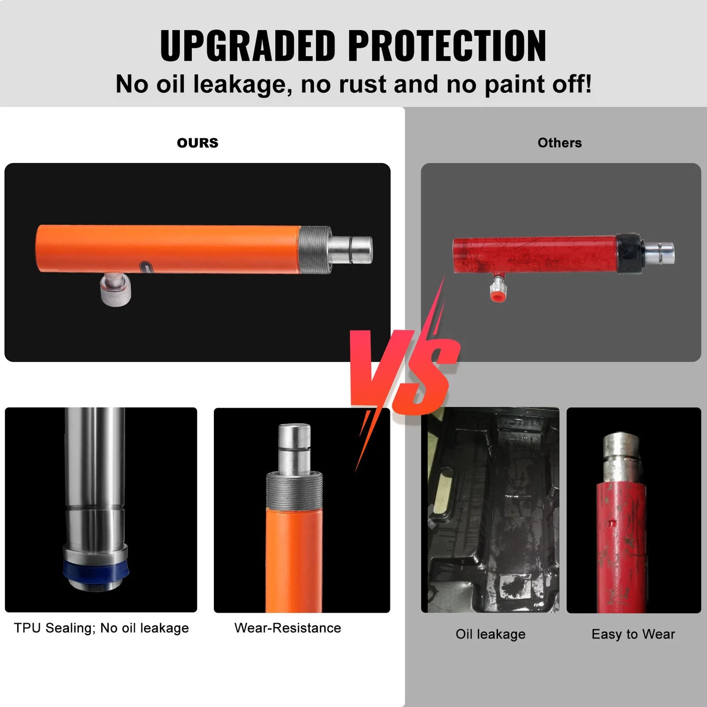 SucceBuy 10Ton Hydraulic Jack Air Pump Lift Ram Body Frame Porta Power Repair Kits Multi-functional Auto Body Frame Repair Kits