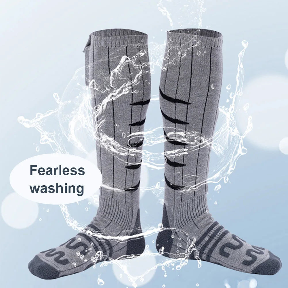 Electric Heated Socks Without battery Cold-Proof Winter Warm Thermal Socks Fast Heating Socks Washable for Outdoor Skiing Hiking