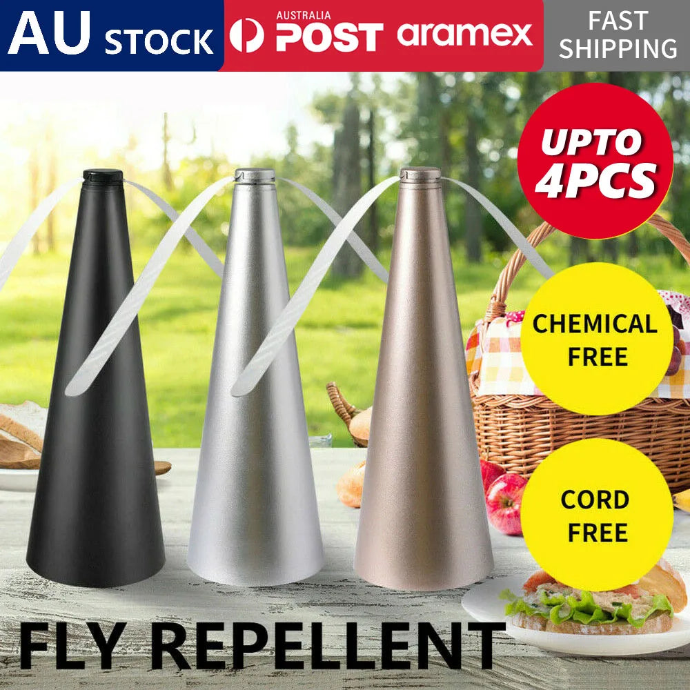 1/2/4PCS Fly Repellent Fan Outdoor Table Protect Food Insect Away Fan for Restaurant