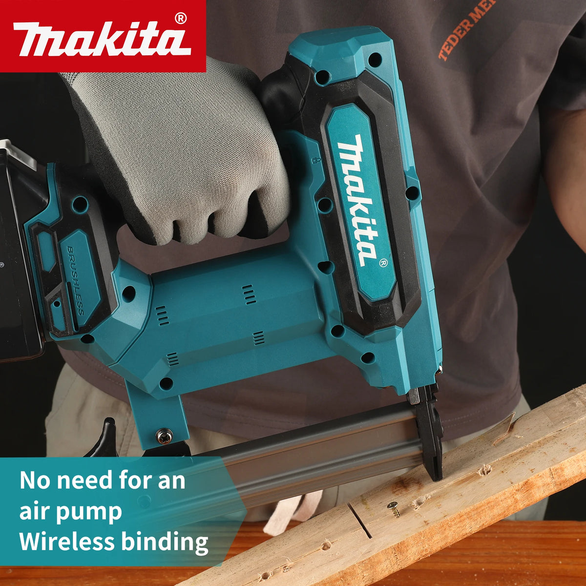 Makita F30 Straight Nails Staple Gun,18V Cordless Electric Impact Nail Gun,Riveting Gun,Carpentry Tools For Makita Battery
