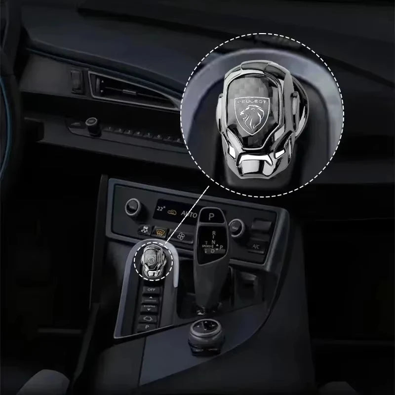 Car One-Click Start Buttons Protective Cover Decoration Car Gadgets For Peugeot 108 406 407 408 206 207 208 306 307 308 508 RCZ