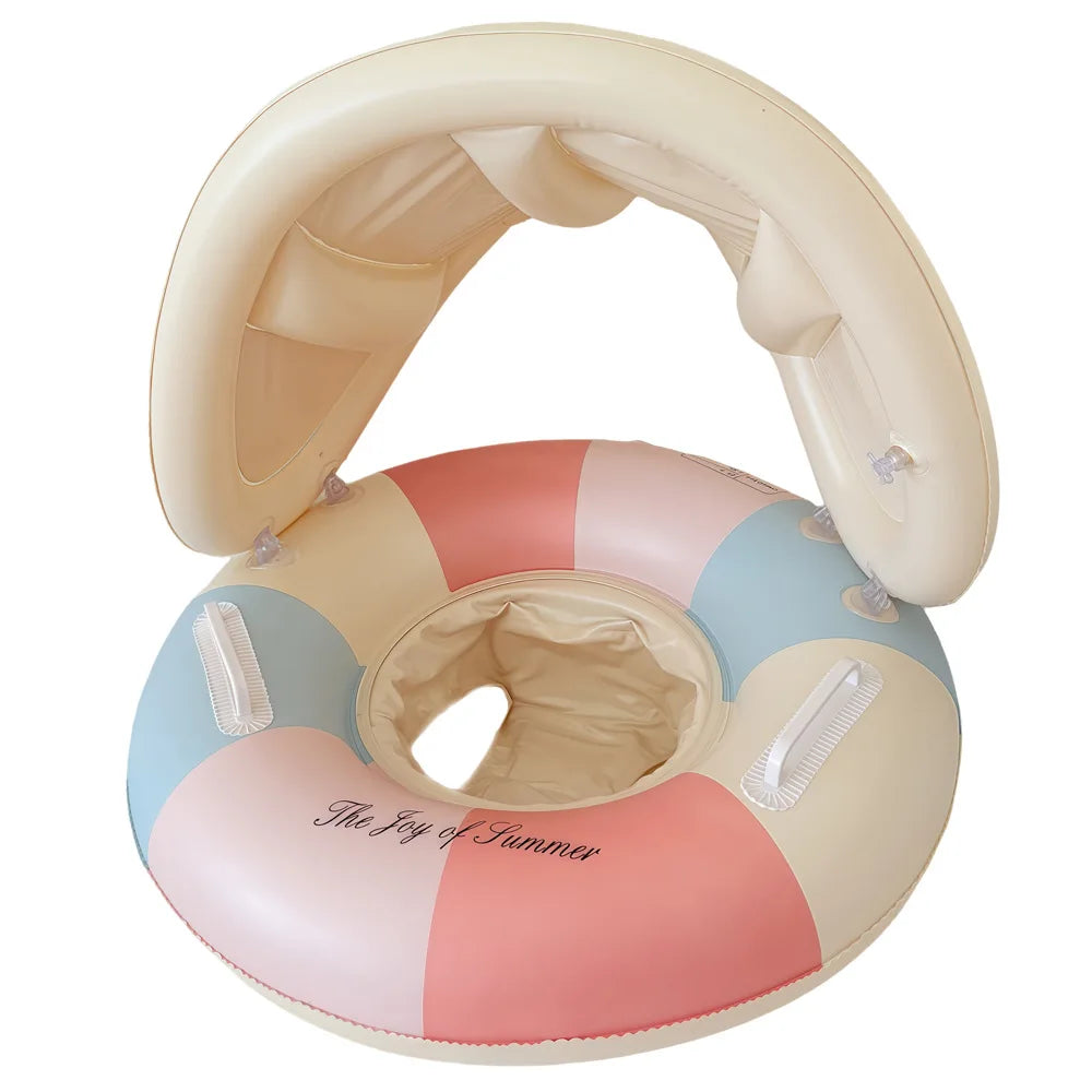 Rooxin Pool Float Baby Swim Ring Tube Inflatable Swimming Seat Ring For Kid Child Swimming Circle Beach Water Play Equipment