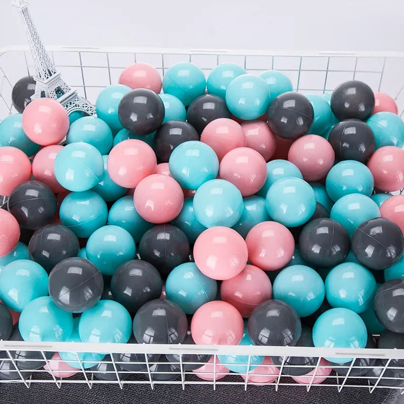 50pcs Colorful Love Star Plastic Ocean Ball Pits Eco-Friendly Funny Baby Kid Swim Pit Play Toy Water Pool Ocean Wave Balls Gifts
