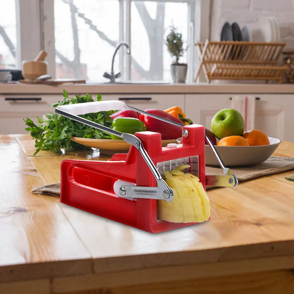 Stainless Steel Potato Dicer Slicer Machine Commercial Vegetable Chopper for Restaurant Home Kitchen for Potato Carrot Cucumbers