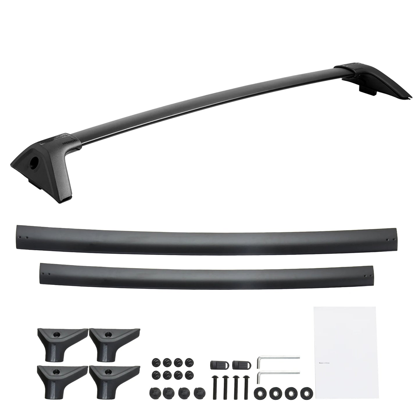 SucceBuy Roof Rack Cross Bars Compatible with Toyota RAV4 2019-2023 160lbs Load Capacity Aluminum Anti-Rust Crossbars with Locks