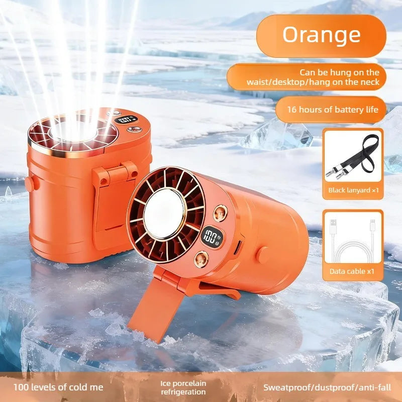 Waist Fan Portable Air Conditioner Personal Cooling Clip on Fan for Outdoor Sports Travel Office Workers Summer Gift