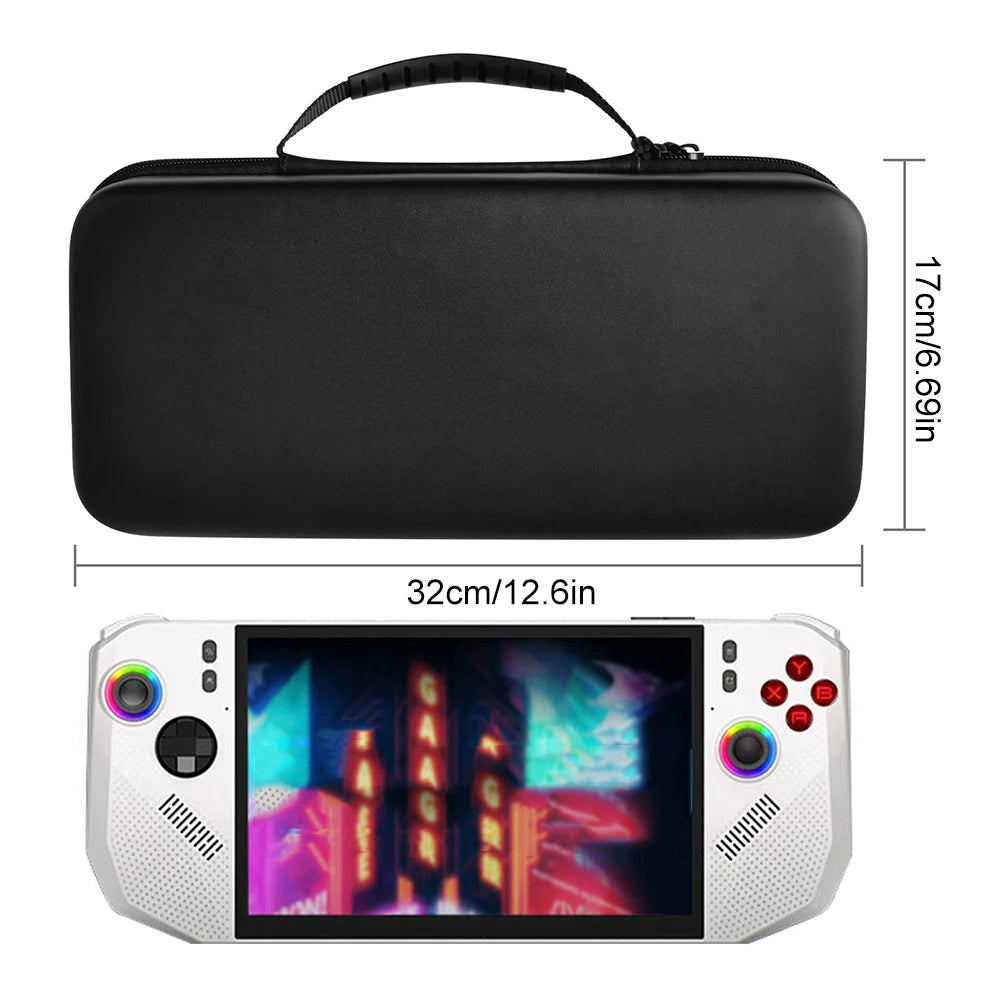 EVA Hard Portable Protective Bag Case For MSI Claw 8 Ryzen Edition 2025 Game Console Travel Storage Pouch Carry Bag Anti-fall