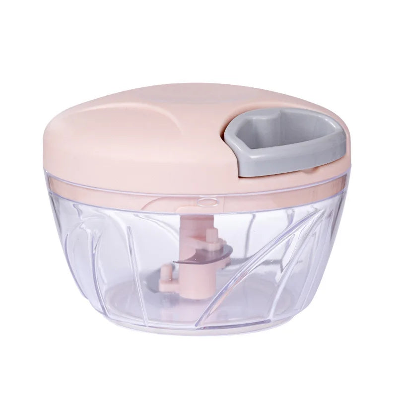 Multi-function Manual Food Chopper Meat Machine Crusher Blender Household Vegetable Chopper Shredder Garlic Cutter Meat Blender