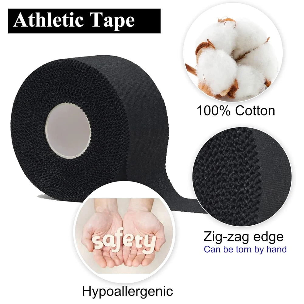 Pre Wrap Tape Athletic Foam Underwrap Tape Sports Pre-wrap Athletic Tape for Hair Ankles Wrists and Knees