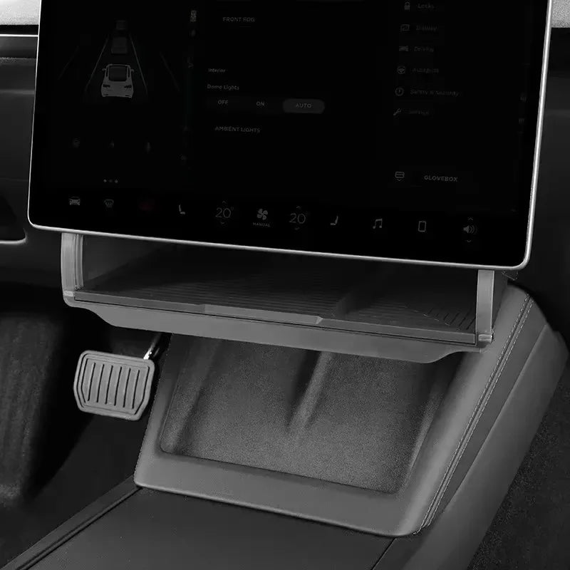 For Tesla Model Y LAUNCH/Juniper/3+ Highland Central Control Screen Storage Box Car Storage Box Automotive Accessories